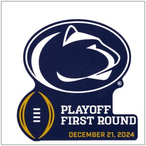 Penn State Athletic Logo College Football Playoff First Round decal
